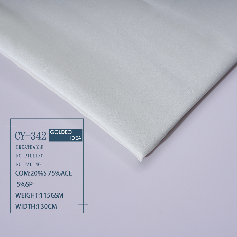 Comfort and Smooth Silk Acetate Fabric