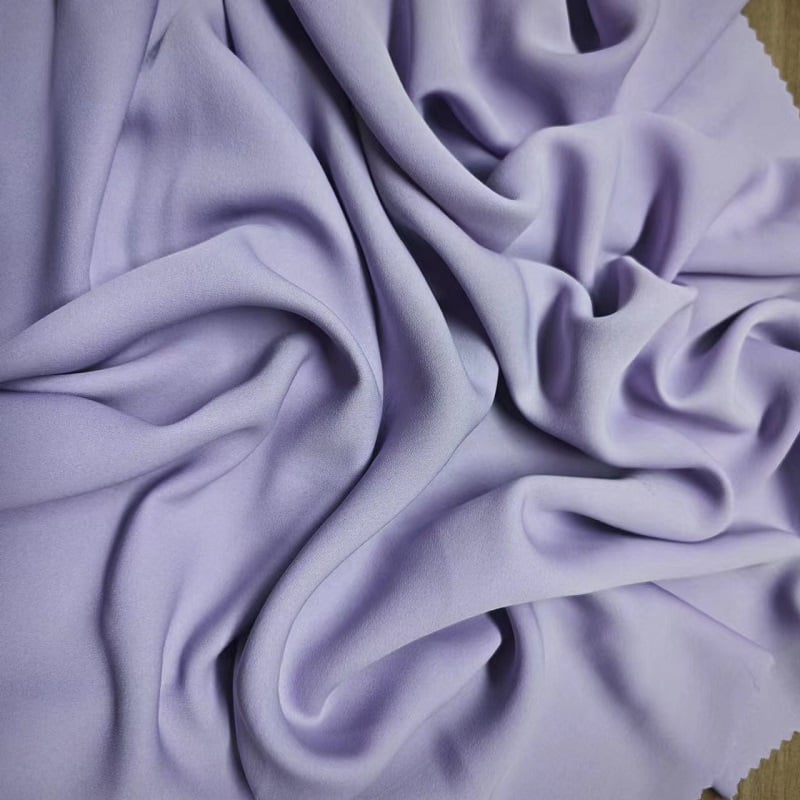 Fashion 100% Polyester Satin Jacquard Stripe Woven Fabric